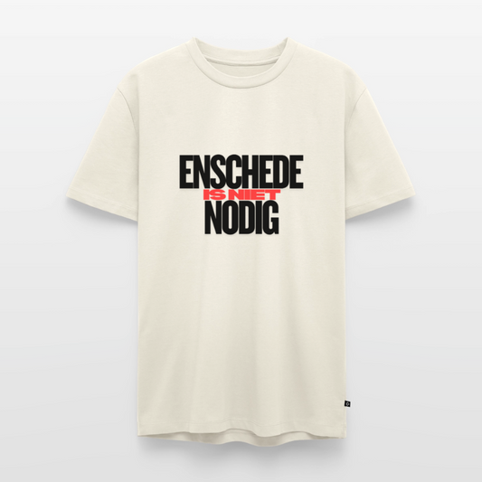 Shirt 'Enschede is niet nodig' | Zwart | Men - natuurwit