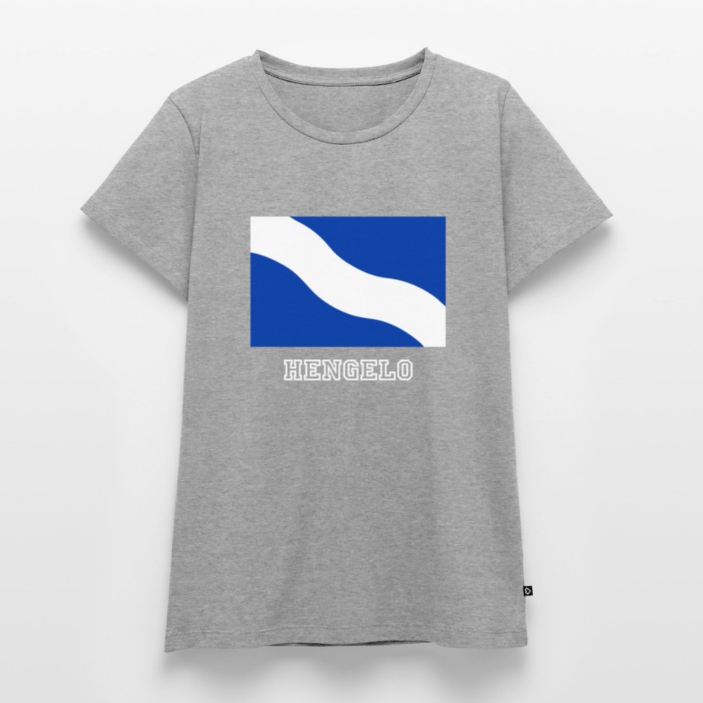 Shirt 'Vlag Hengelo' | Women - grijs gemêleerd