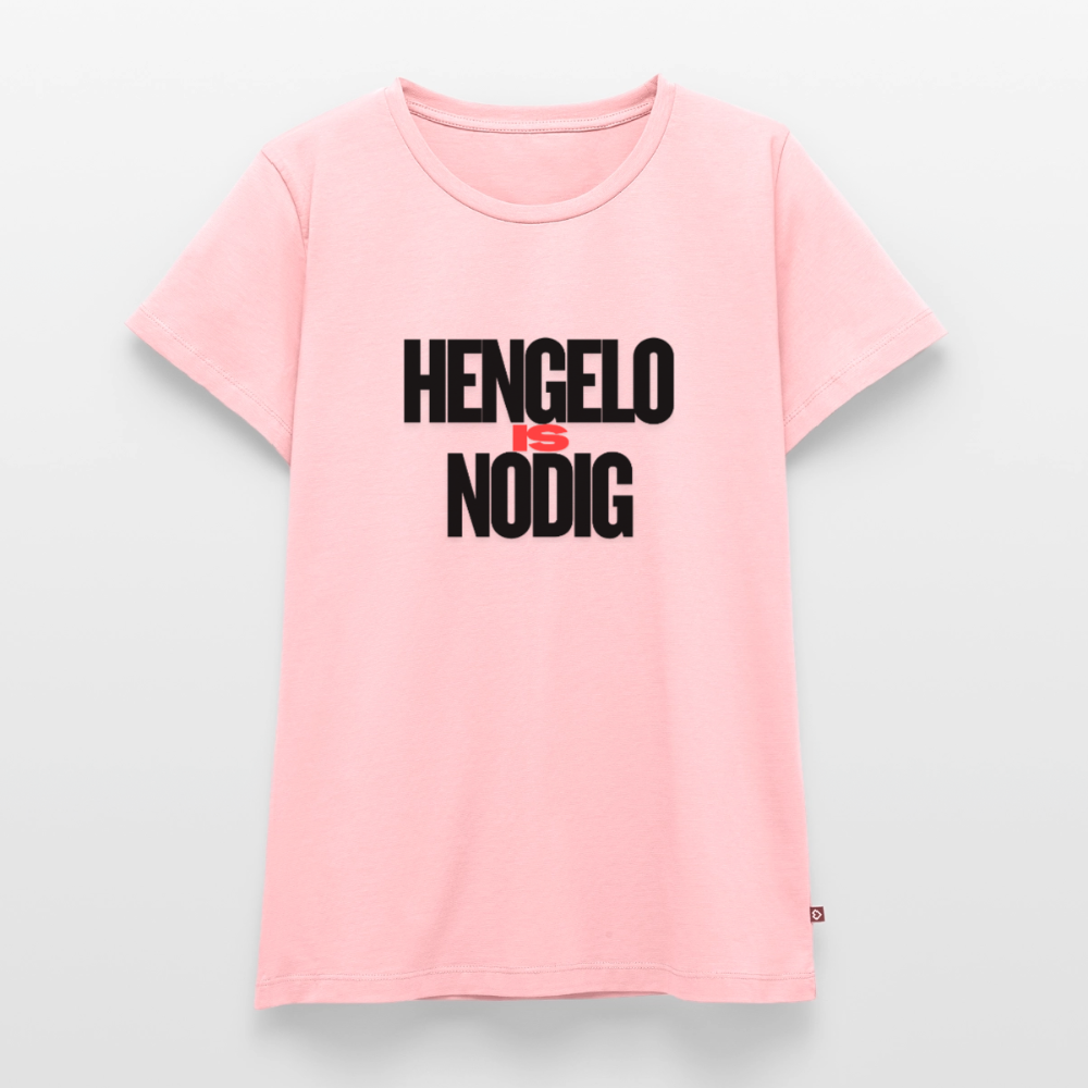 Shirt 'Hengelo is nodig' | Zwart | Women - roze