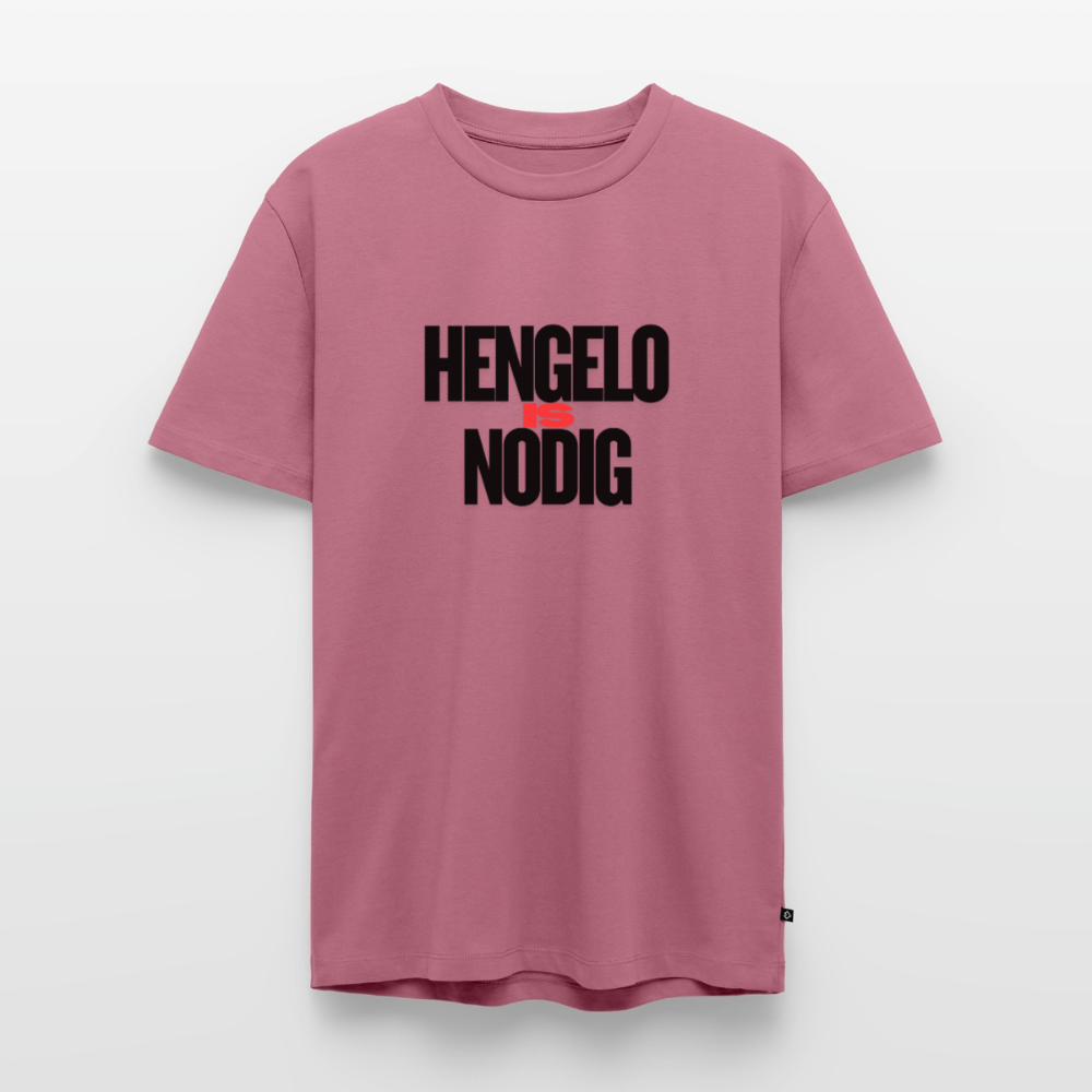 Shirt 'Hengelo is nodig' | Zwart | Men - mauve