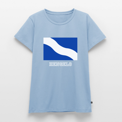 Shirt 'Vlag Hengelo' | Women - lichtblauw
