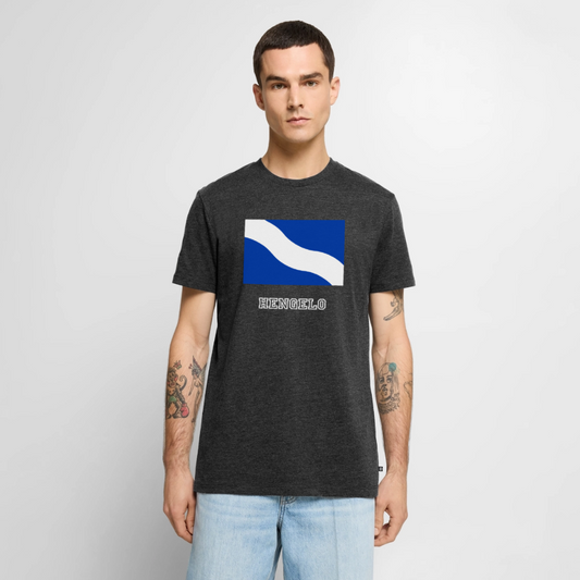 Shirt 'Vlag Hengelo' | Men - antraciet gemêleerd