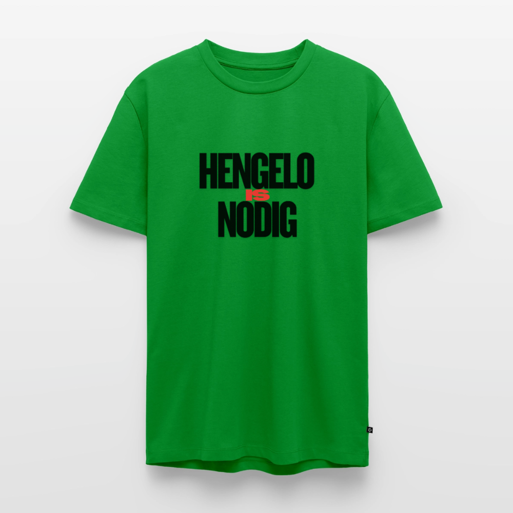 Shirt 'Hengelo is nodig' | Zwart | Men - groen