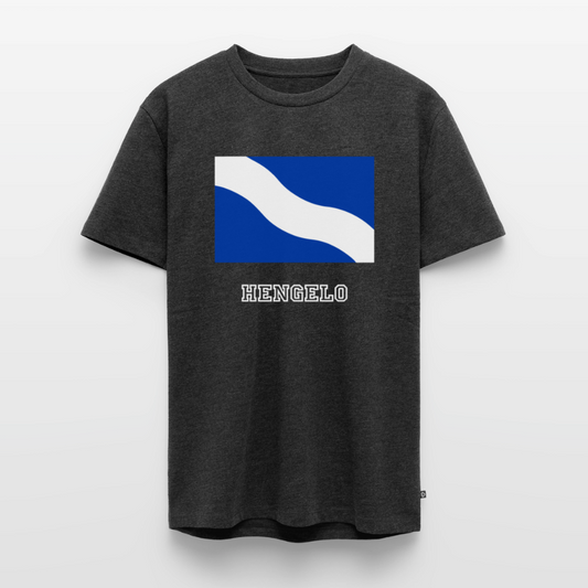 Shirt 'Vlag Hengelo' | Men - antraciet gemêleerd