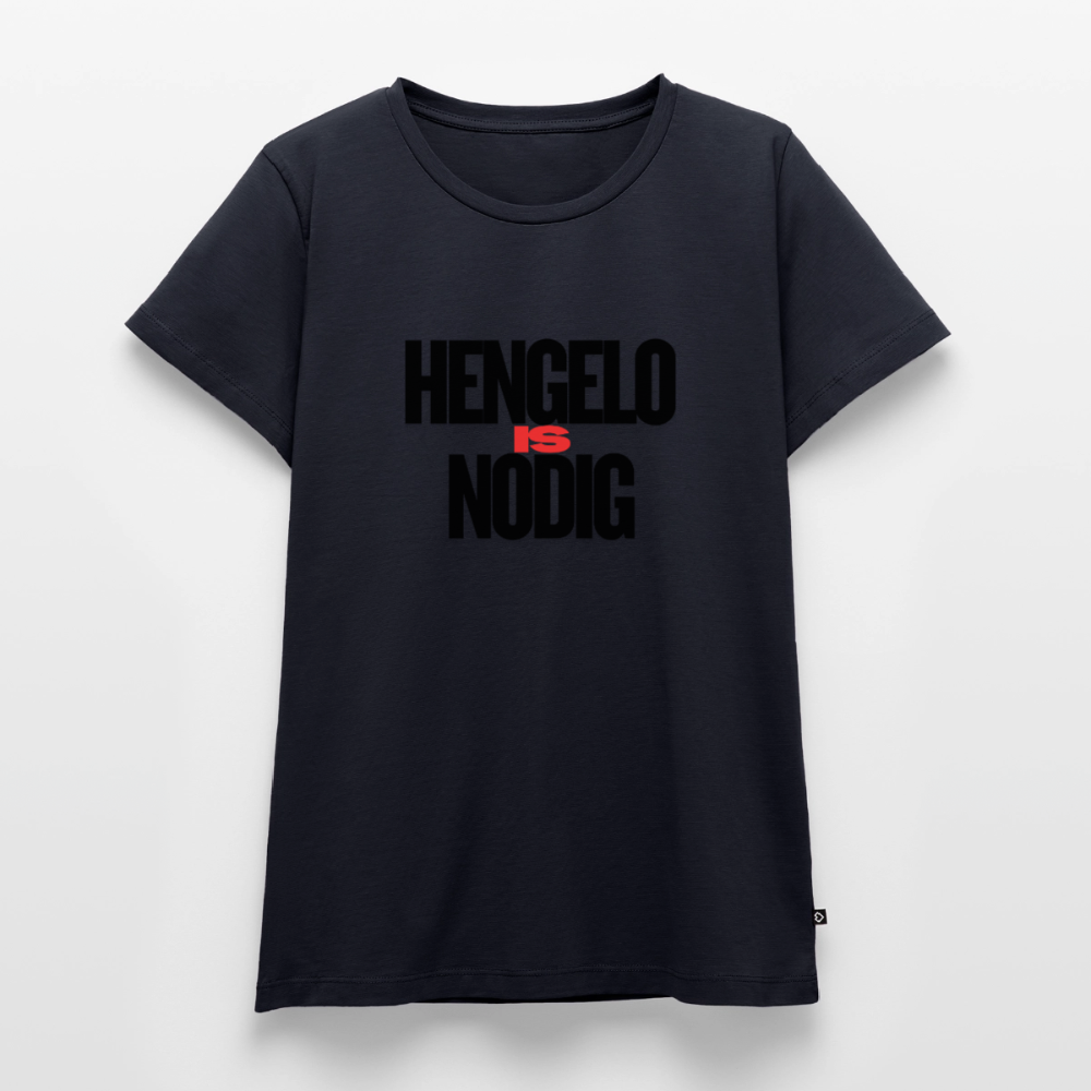 Shirt 'Hengelo is nodig' | Zwart | Women - navy