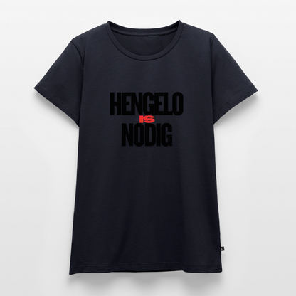 Shirt 'Hengelo is nodig' | Zwart | Women - navy