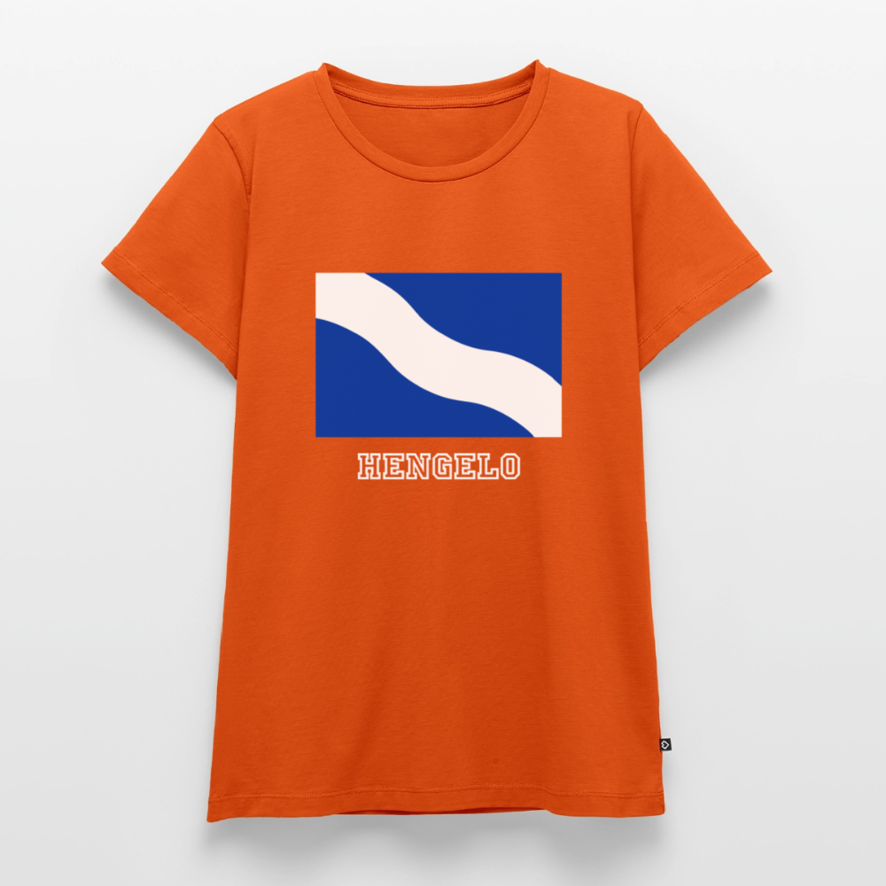Shirt 'Vlag Hengelo' | Women - oranje 
