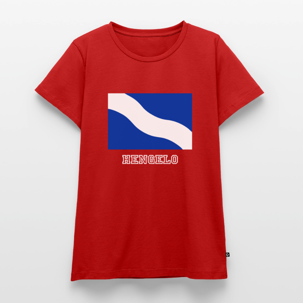 Shirt 'Vlag Hengelo' | Women - rood