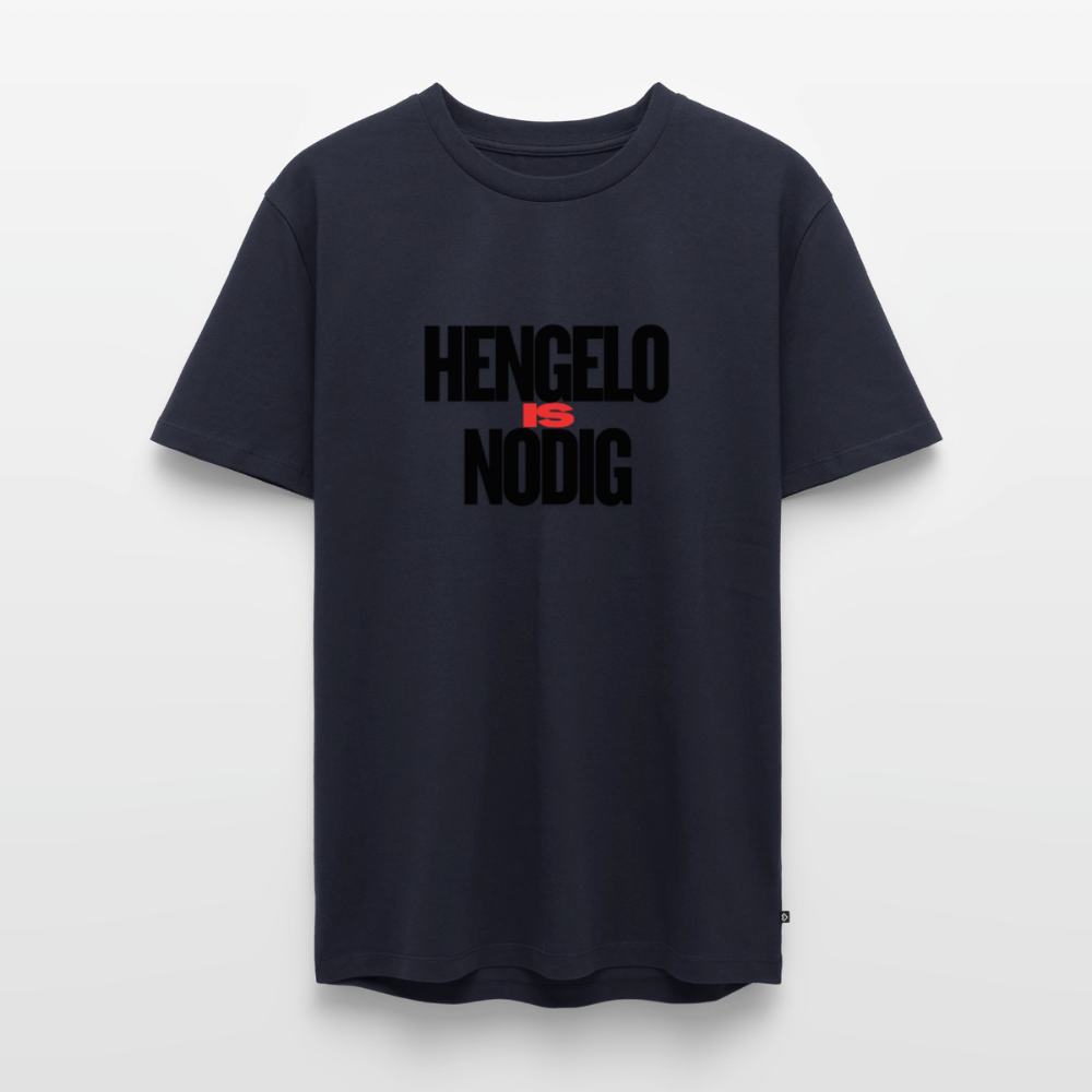 Shirt 'Hengelo is nodig' | Zwart | Men - navy