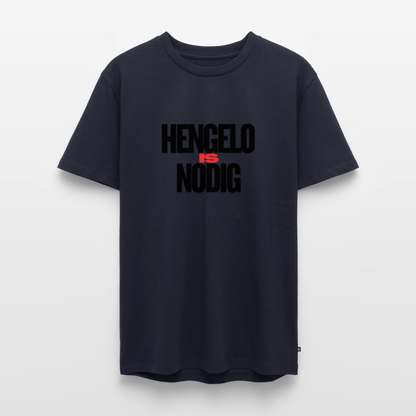 Shirt 'Hengelo is nodig' | Zwart | Men - navy