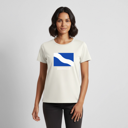 Shirt 'Vlag Hengelo' | Women - natuurwit