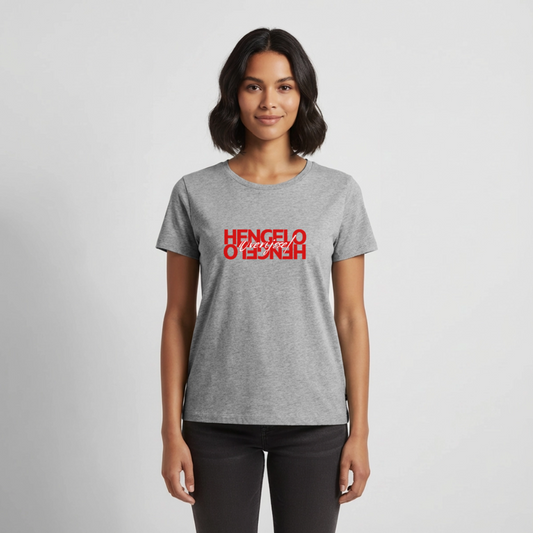 Shirt 'Hengelo Overijssel' | Women - grijs gemêleerd
