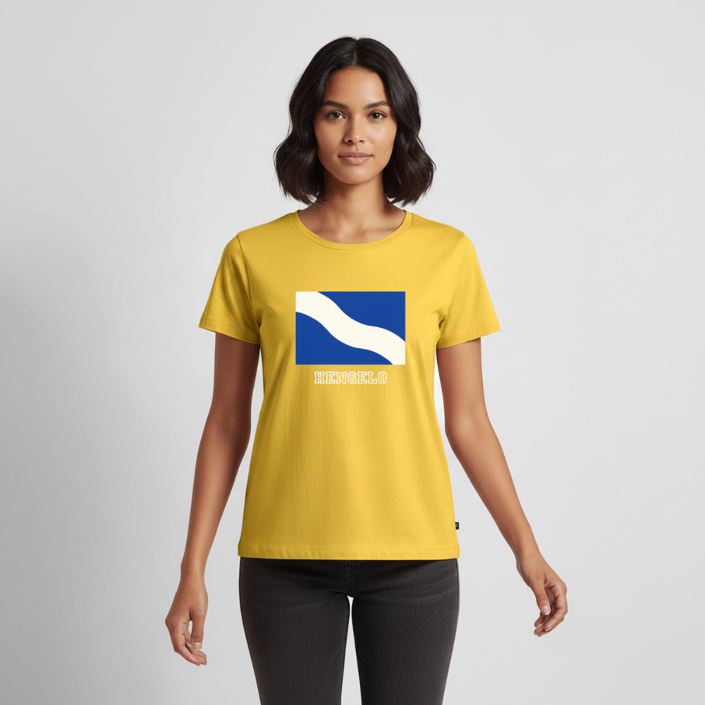 Shirt 'Vlag Hengelo' | Women - geel