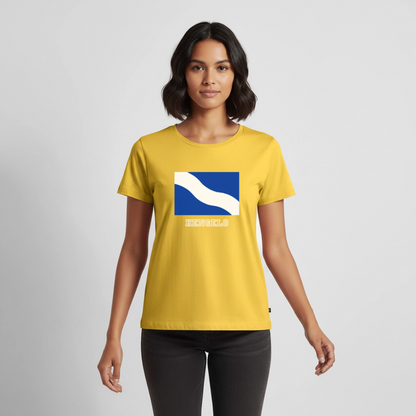 Shirt 'Vlag Hengelo' | Women - geel