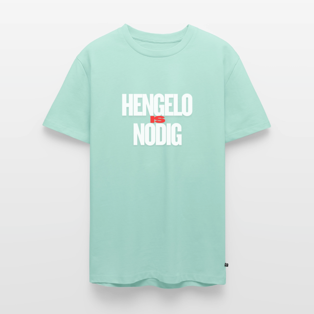 Shirt 'Hengelo is nodig' | Wit | Men - mint 